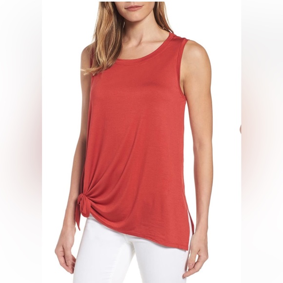 Caslon Knot Front Top - Picture 1 of 9